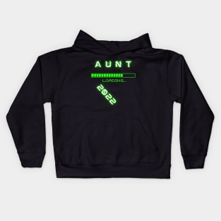 Loading bar Aunt 2022 Kids Hoodie